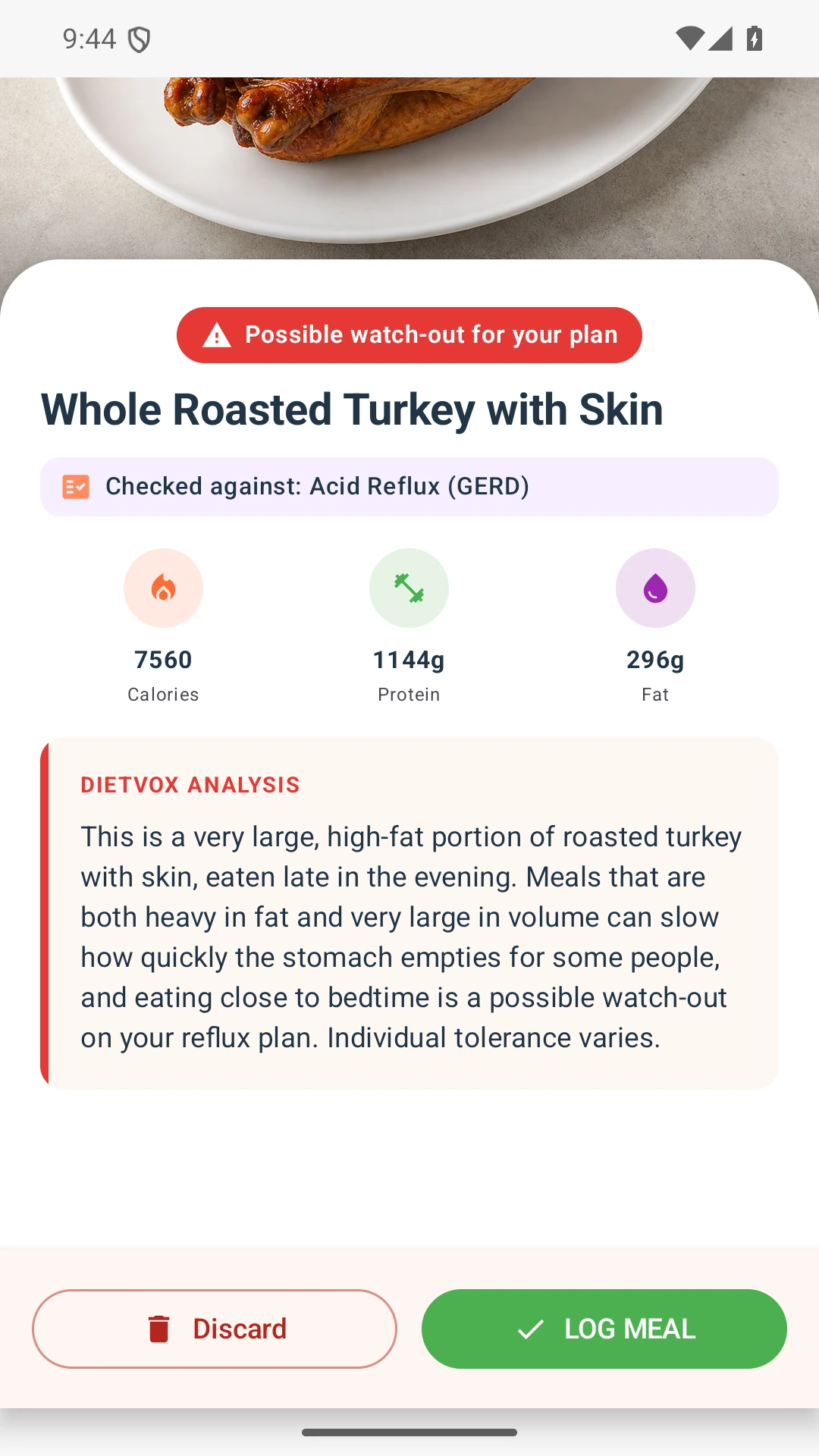 DietVox acid reflux analysis for Turkey with the verified rating explanation